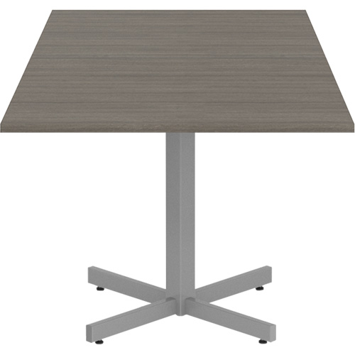 Table carr&eacute;e &agrave; hauteur r&eacute;glable Newland, 36" lo x 36" la x 29" h, Dessus de 1", Stratifi&eacute;, Brun Nuna Depot Inc.