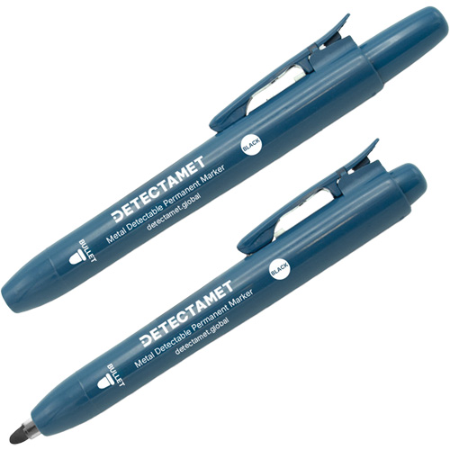 Retractable Permanent Marker, Bullet, Black Nuna Depot Inc.