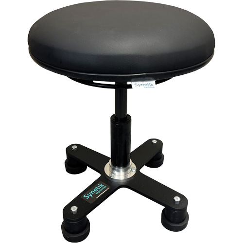 Omnistool Ergonomic Stool, Mobile, Adjustable Height, 280 lbs. Capacity Nuna Depot Inc.
