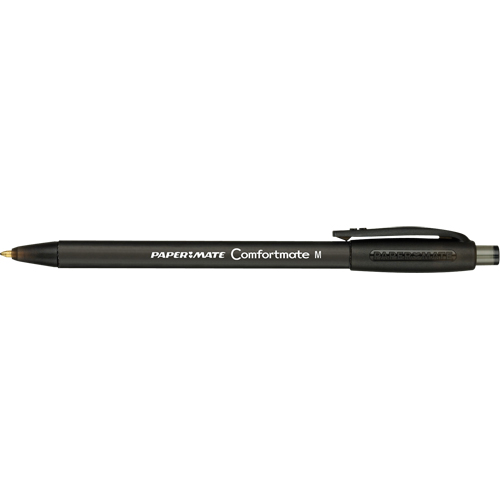Stylo ComfortMate, Noir, 1 mm, R&eacute;tractable Nuna Depot Inc.
