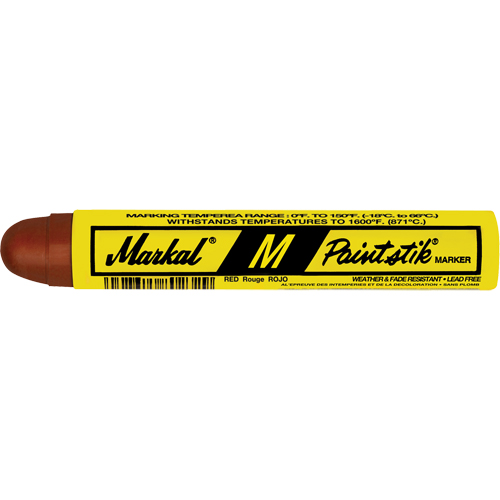 B&acirc;ton de peinture M Paintstick pour traitement &agrave; chaud, B&acirc;ton plein, Rouge Nuna Depot Inc.