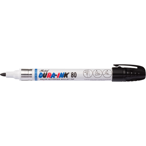 Dura-Ink&reg; 80 Permanent Marker, Medium, Black Nuna Depot Inc.