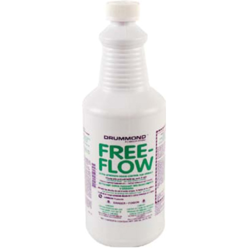 Produit d&eacute;bouchant et d&eacute;sodorisant pour les urinoirs Drummond Free Flow, 32 oz, Bouteille Nuna Depot Inc.