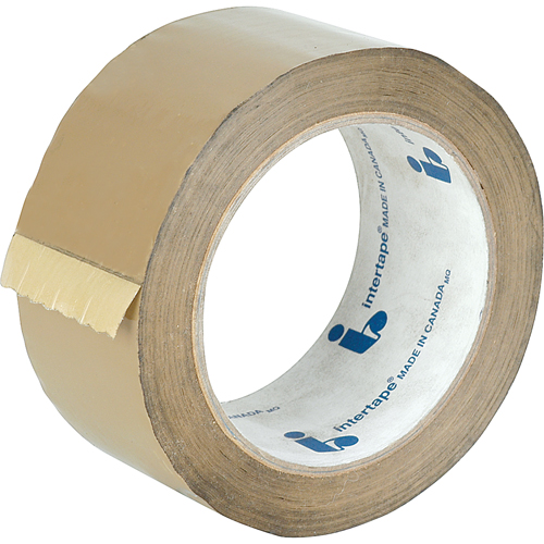 Box Sealing Tape, Hot Melt Adhesive, 1.6 mils, 48 mm (1-22/25") x 100 m (328') Nuna Depot Inc.