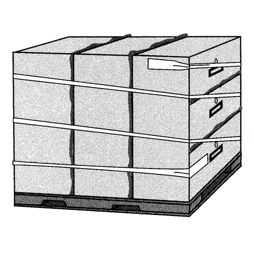 Ruban extensible, &eacute;paisseur 5 mils, 38,1 mm (1-1/2") x 55 m (180')  Nuna Depot Inc.
