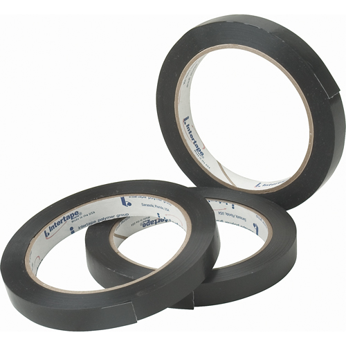 Black General Purpose Strapping Tape, 2.7 mils Thick, 18.288 mm (18/25") x 54.864 m (180')  Nuna Depot Inc.