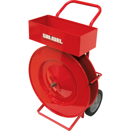 Distributeur de feuillards, Feuillard Polyester/Acier/Polypropyl&egrave;ne, Dia de noyau 16", largeur de rouleau 2,875" Nuna Depot Inc.