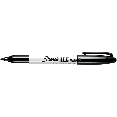 T.E.C. Permanent Marker, Fine, Black Nuna Depot Inc.