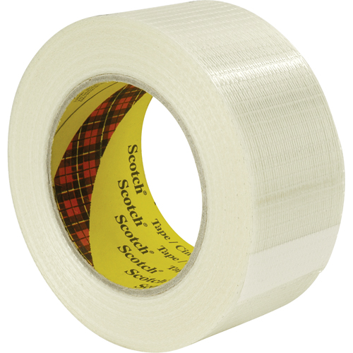 Scotch&reg; Bi-Directional Filament Tape 8959, 5.7 mils Thick, 50 mm (2") x 50 m (164')  Nuna Depot Inc.