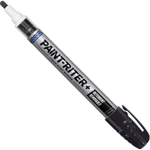 Paint-Riter&reg;+ Detergent Removable Paint Marker, Liquid, Black Nuna Depot Inc.