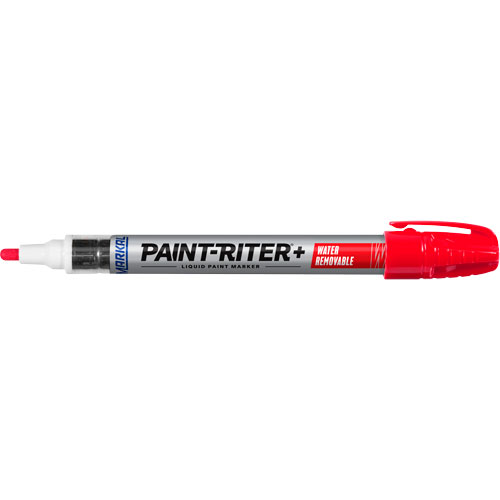 Paint-Riter&reg;+ Water Removable Paint Marker, Liquid, Red Nuna Depot Inc.