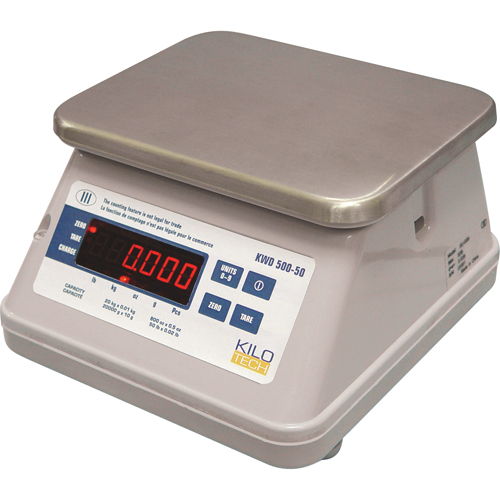 Balance d'&eacute;tabli num&eacute;rique &agrave; double affichage, Capacit&eacute; 44 lb / 20 kg, Graduations 0,02 lb/0,01 kg Nuna Depot Inc.