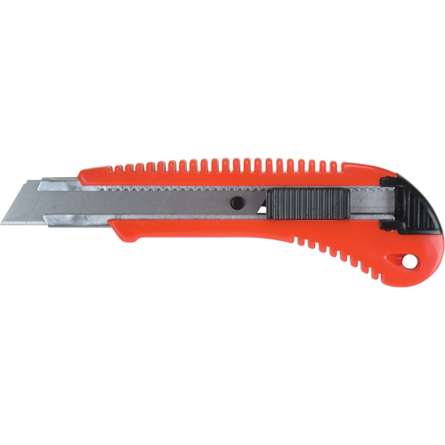 Couteau professionnel ATK300, 18 mm, Acier au carbone, Prise en Plastique Nuna Depot Inc.