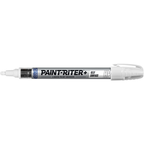 Paint-Riter&reg; + Oily Surface Marker, Liquid, White Nuna Depot Inc.