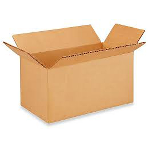 Boîte en carton ondul&eacute;, 8" lo x 4" la x 4" h, ondulations C Nuna Depot Inc.