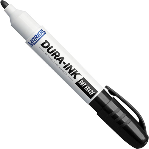 Marqueurs &agrave; essuyage &agrave; sec Dura-Ink, Noir, Pointe Ronde Nuna Depot Inc.