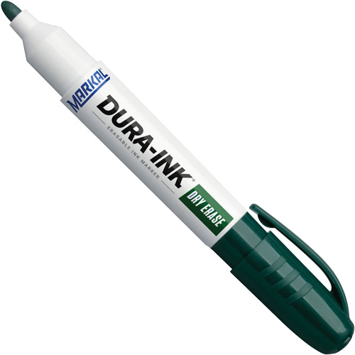 Dura-Ink&reg; Dry Erase Ink Markers, Green, Bullet Tip Nuna Depot Inc.