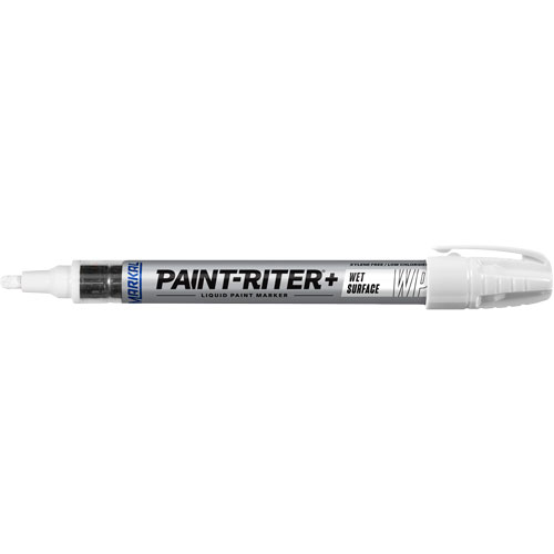 Paint-Riter&reg;+ Wet Surface Paint Marker, Liquid, White Nuna Depot Inc.
