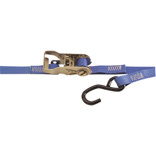 Heavy-Duty Utility Straps, S-Hook, 1" W x 15' L, 500 lbs. (230 kg) Working Load Limit Nuna Depot Inc.