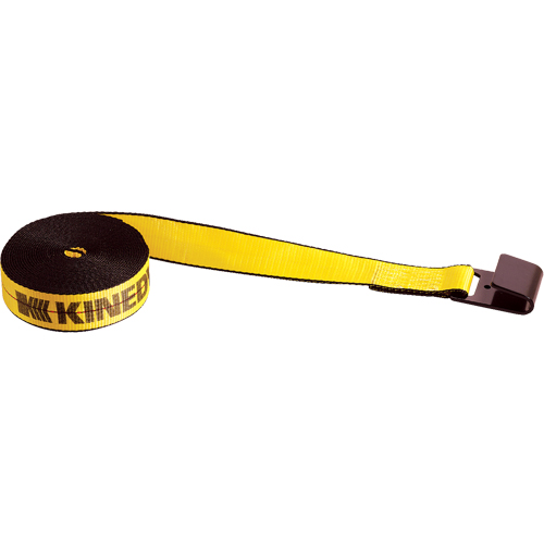 Tendeurs d'arrimage pour treuil, Crochet plat, 2" , 30' , Charge d'utilisation max. 3335 lb (1513 kg) Nuna Depot Inc.