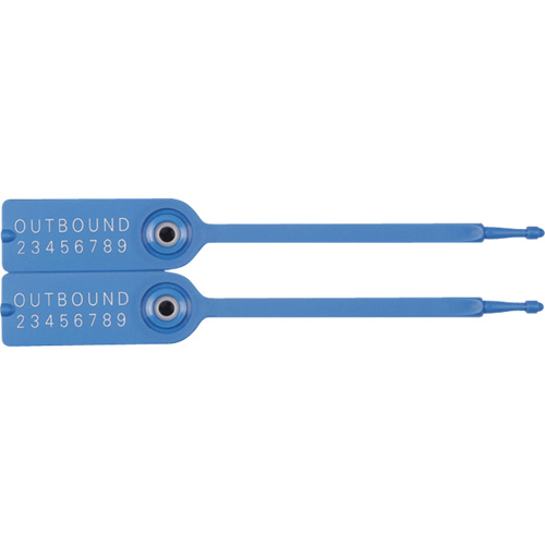Gemini&reg; Tote Seals, 7-1/4", Plastic, Pull-Through Nuna Depot Inc.