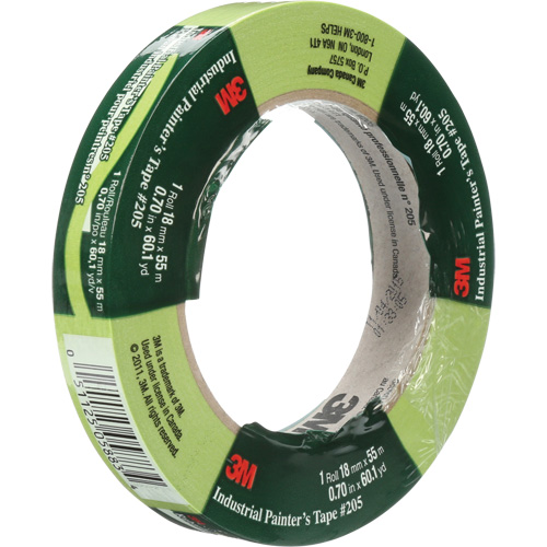 Ruban de calibre industriel pour peintre 205, 18 mm (3/4") x 55 m (180'), Vert Nuna Depot Inc.