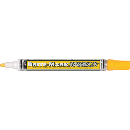 Brite-Mark&reg; RoughNeck Marker, Liquid, Yellow Nuna Depot Inc.