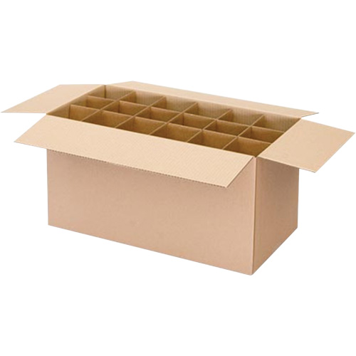Aerosol Can Shipper Box, 12-1/4" L x 9-3/16" W x 10-5/16" H, Flute C Nuna Depot Inc.