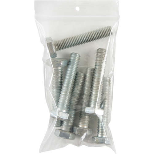 Poly Bags, Reclosable, 5" x 3", 4 mils Nuna Depot Inc.