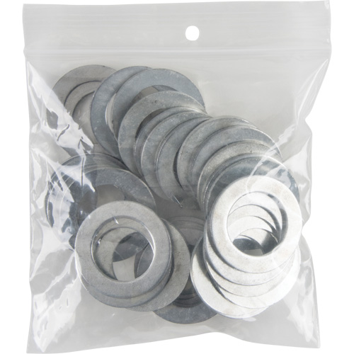 Sacs en poly, Refermable, 4" x 4", 4 mils Nuna Depot Inc.