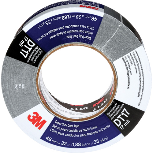 Ruban adh&eacute;sif super robuste DT17, 17 mils, Noir, 48 mm (2") x 32 m (105') Nuna Depot Inc.