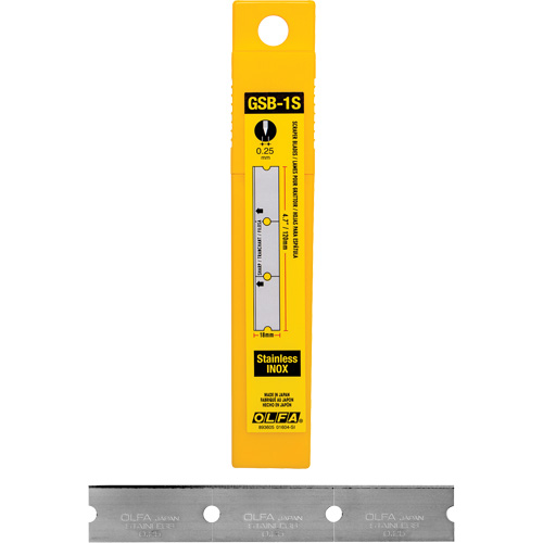 Glass Scraper Replacement Blades, Single Style Nuna Depot Inc.