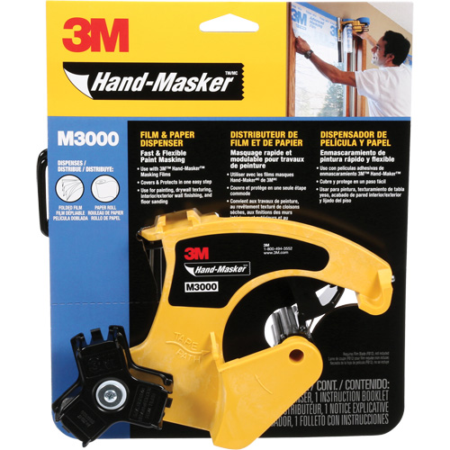 Hand Masker Dispenser, Heavy Duty, Fits Tape Width Of 51 mm (2") Nuna Depot Inc.