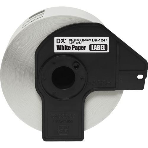 Large Die-Cut Shipping Labels, 4" W x 6-2/5" L, White Nuna Depot Inc.