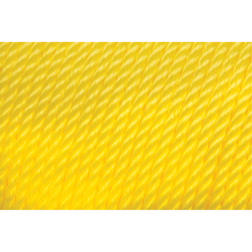 Corde jaune tress&eacute;e 1/4", Polypropyl&egrave;ne, 1300' Nuna Depot Inc.