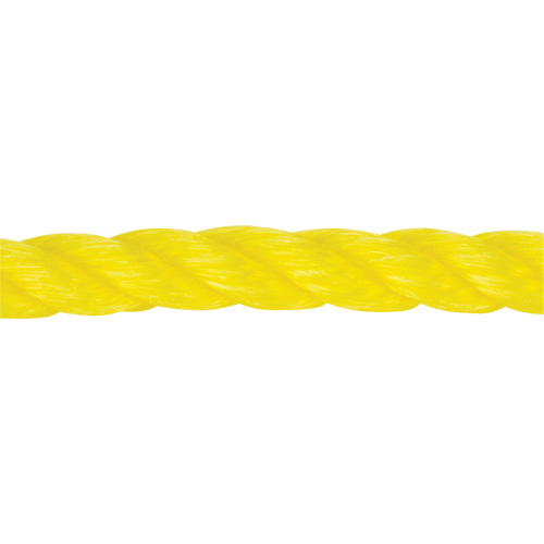 1/2" Braided Yellow Rope, Polypropylene, 335' Nuna Depot Inc.