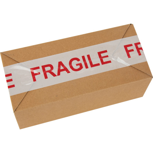 "Fragile" Box Sealing Tape, Hot Melt Adhesive, 2 mils, 48 mm (2") x 100 m (328') Nuna Depot Inc.