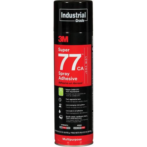 Super 77 Multi-Purpose Spray Adhesive, Aerosol Can Nuna Depot Inc.