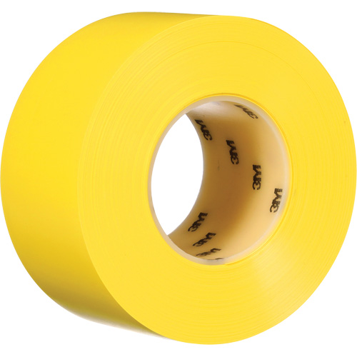 Durable Floor Marking Tape 971, 3" x 108', Vinyl, Yellow Nuna Depot Inc.