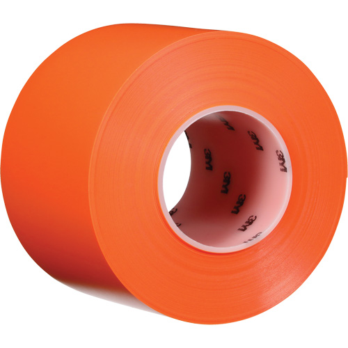 Durable Floor Marking Tape 971, 4" x 108', Vinyl, Orange Nuna Depot Inc.