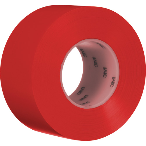Ruban de marquage de planchers durable 971, 3" x 108', Vinyle, Rouge Nuna Depot Inc.