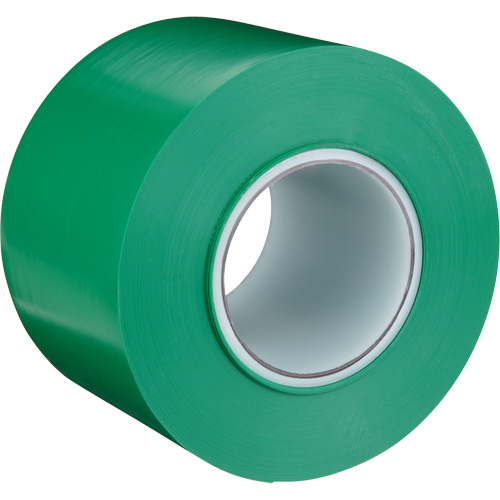 Durable Floor Marking Tape 971, 4" x 108', Vinyl, Green Nuna Depot Inc.