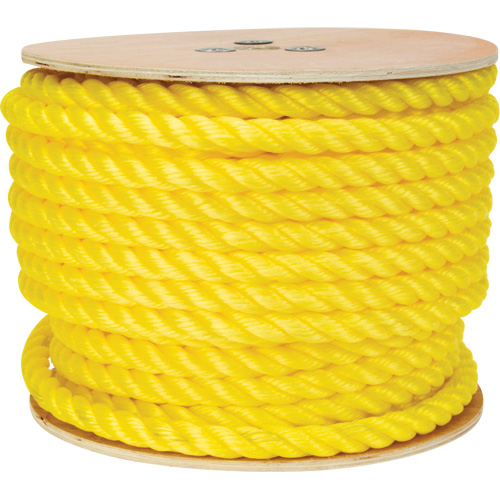 Braided Yellow Rope, Polypropylene, 144' Nuna Depot Inc.