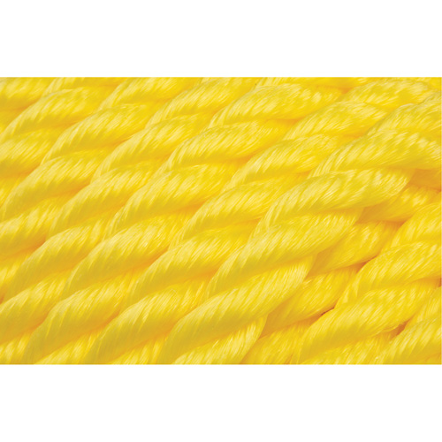 Braided Yellow Rope, Polypropylene, 144' Nuna Depot Inc.