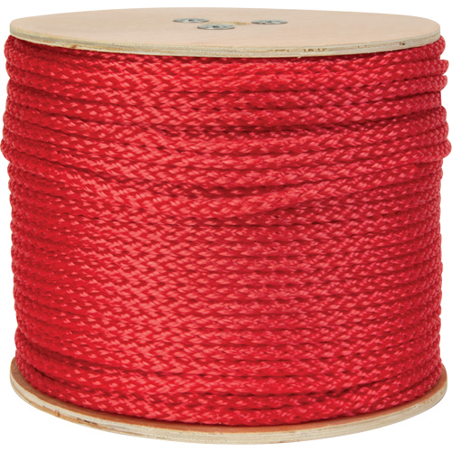 Braided Red Rope, Polypropylene, 500' Nuna Depot Inc.