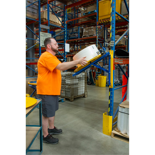 Strapping Dispenser, Polyester/Steel/Polypropylene Straps, 16"/8" Core Dia., 3"/8"/6" Roll Width Nuna Depot Inc.