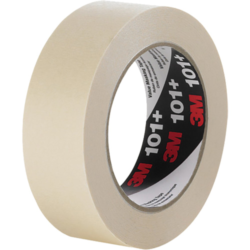 Value Masking Tape 101+, 12 mm (59/125") x 55 m (180.44'), Tan Nuna Depot Inc.