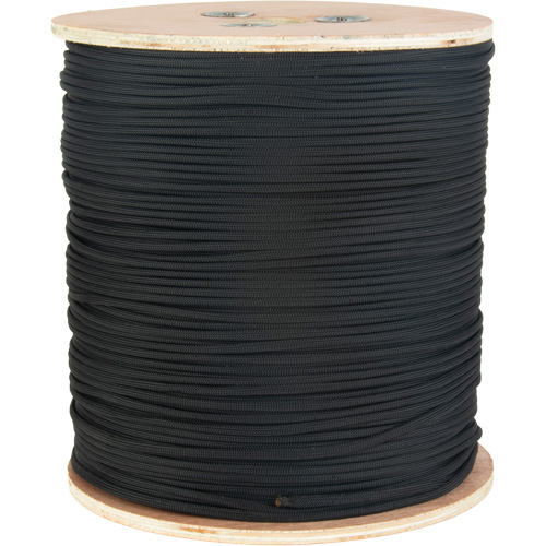 Black Paracord, Nylon, 1600' Nuna Depot Inc.