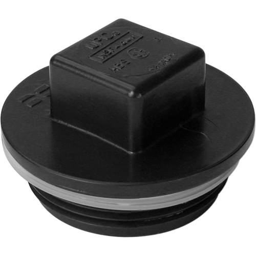 Threaded Plug, Cleanout, 1-1/4" Dia., Plastic Nuna Depot Inc.