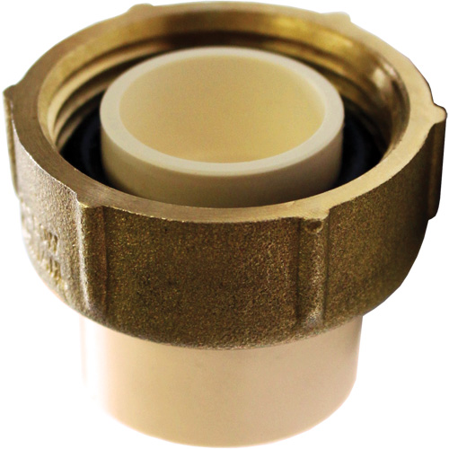 Water Meter Box Adapter, 3/4" x 1" Dia., CPVC Nuna Depot Inc.